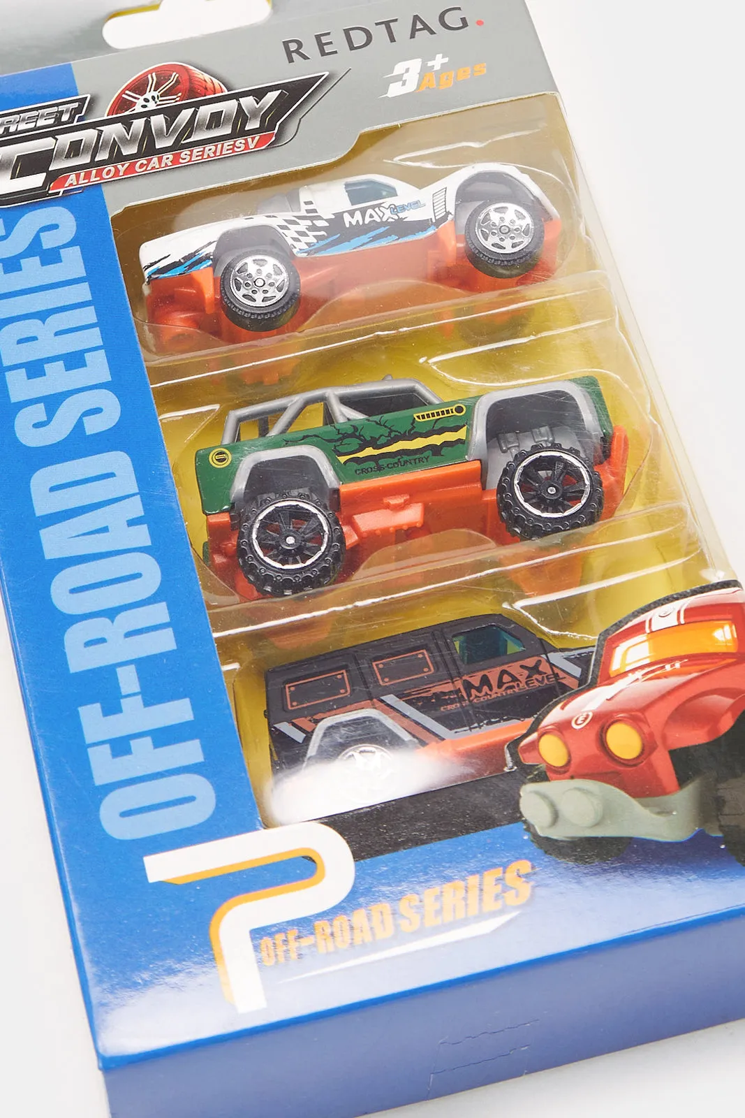 Assorted Off Road Series Cars Toys (Pack of 3)