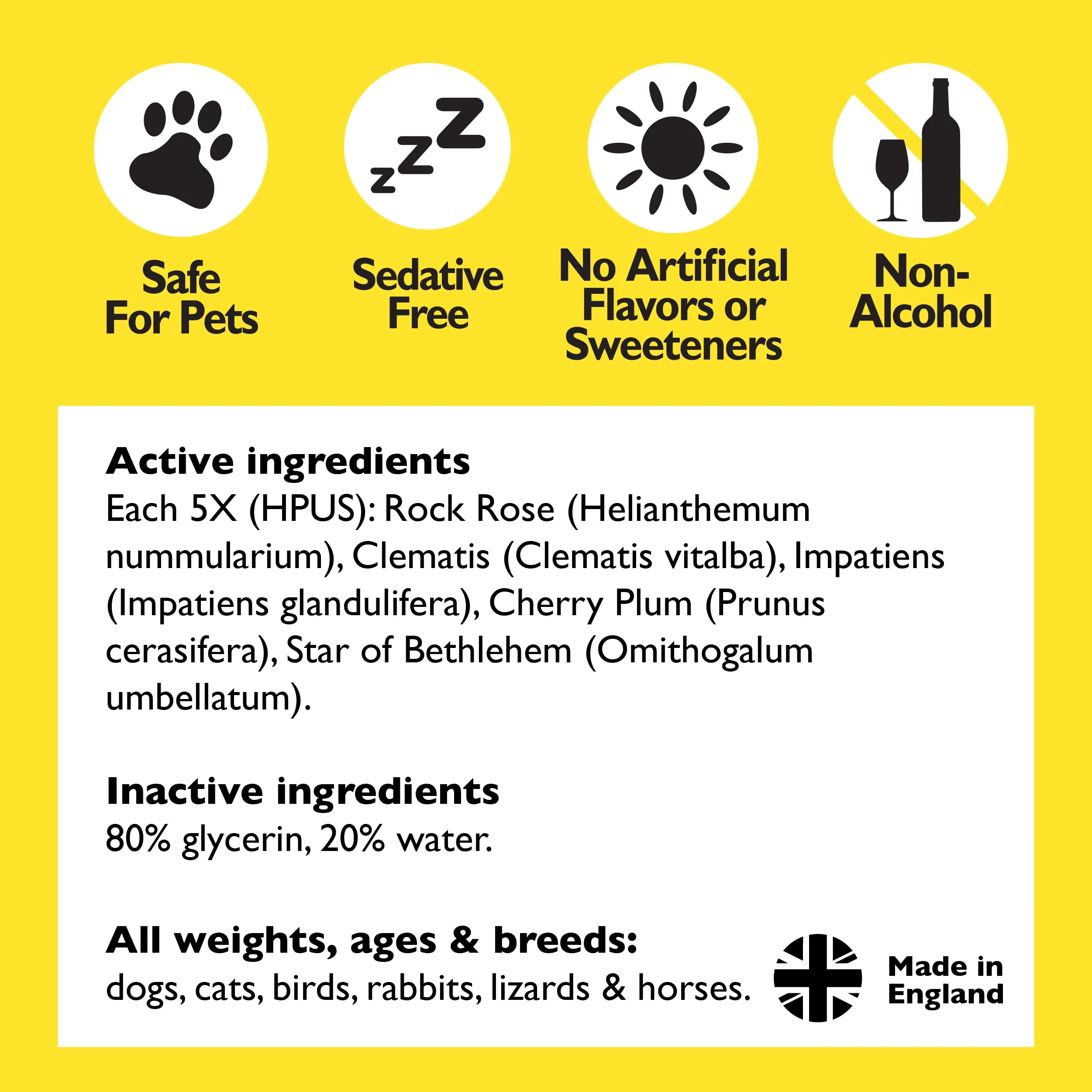Bach RESCUE REMEDY PET Dropper 20mL