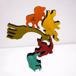 Balancing Jungle Animals