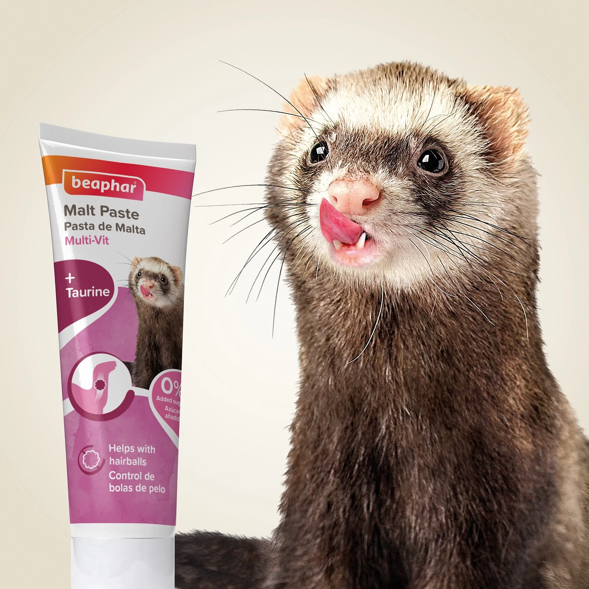 Beaphar | Small Pet Healthcare | Ferret Supplement | Vitamin & Malt Paste - 100g