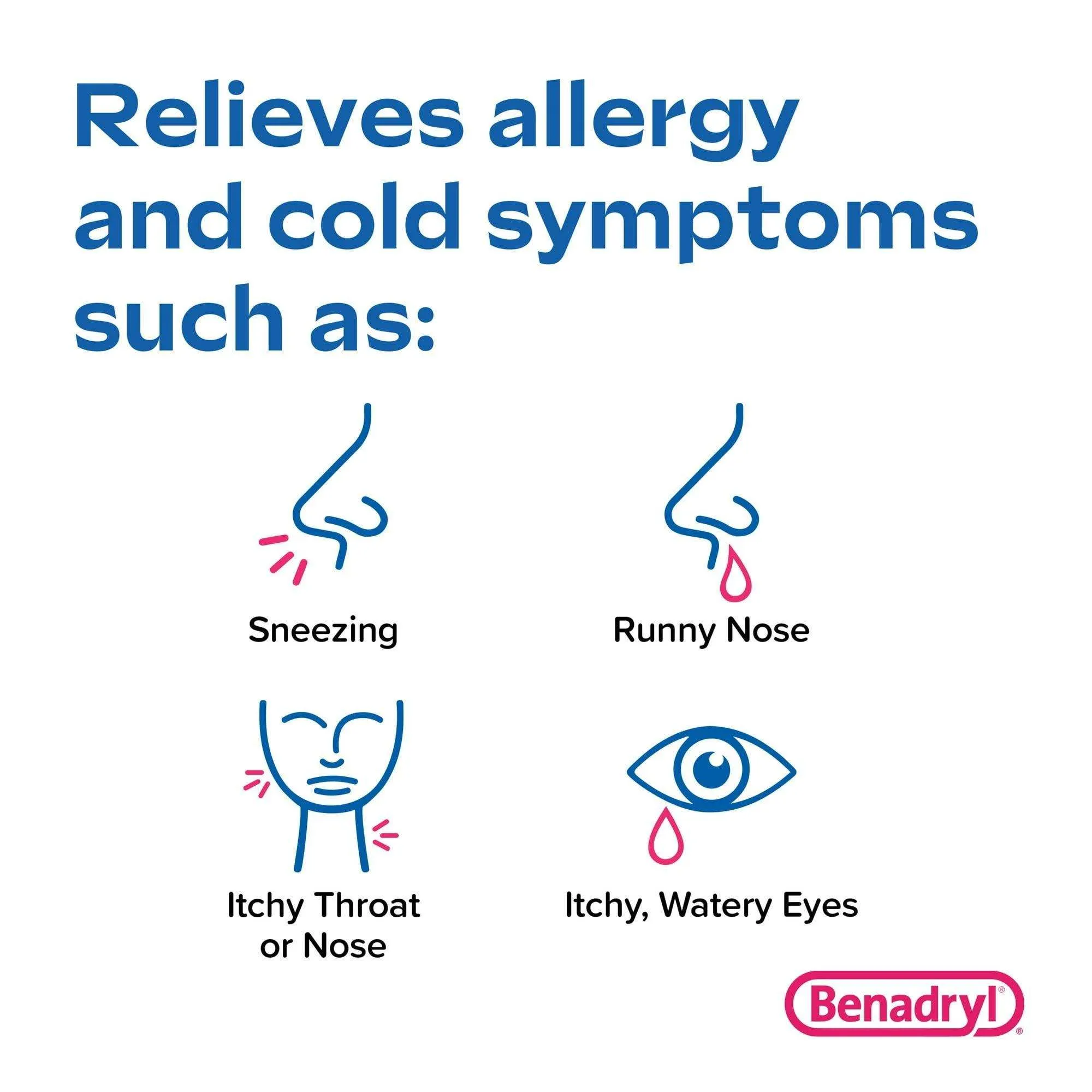 Benadryl Liqui-Gels Diphenhydramine Allergy and Sinus Treatment - 48 Capsules