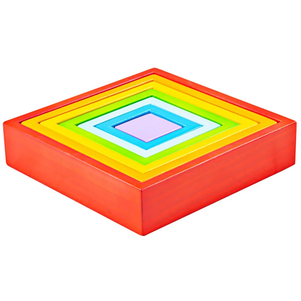 Big Jigs Wooden Stacking Squares