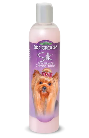 Bio Groom Silk Creme Rinse Conditioner 12- Oz Bottle