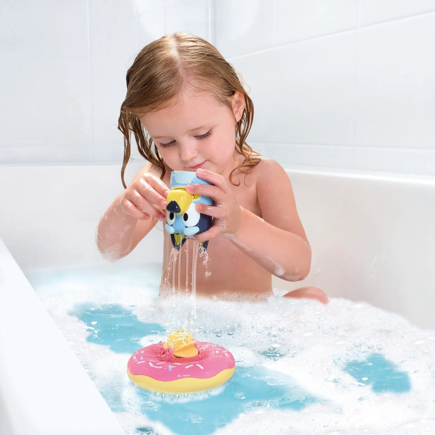 Bluey Splash & Float Pink Bluey