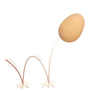 Bouncy Egg Toy