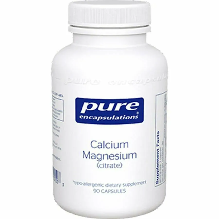 Cal Mag (citrate) 80mg 90 vcaps by Pure Encapsulations