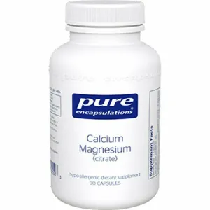 Cal Mag (citrate) 80mg 90 vcaps by Pure Encapsulations