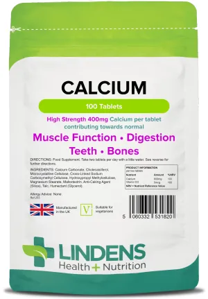 Calcium 400mg Tablets