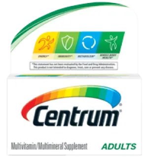 Centrum Multivitamin & Multimineral Supplement 130 Tablets