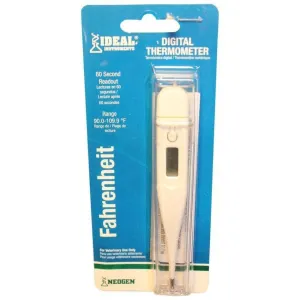 Digital Thermometer With Hard Plastic Case