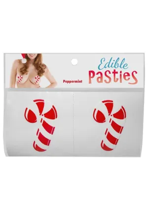 Edible Pasties - Candy Cane