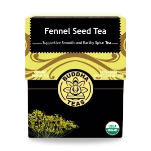 Fennel Seed Tea | Organic - 18 Bleach Free Tea Bags