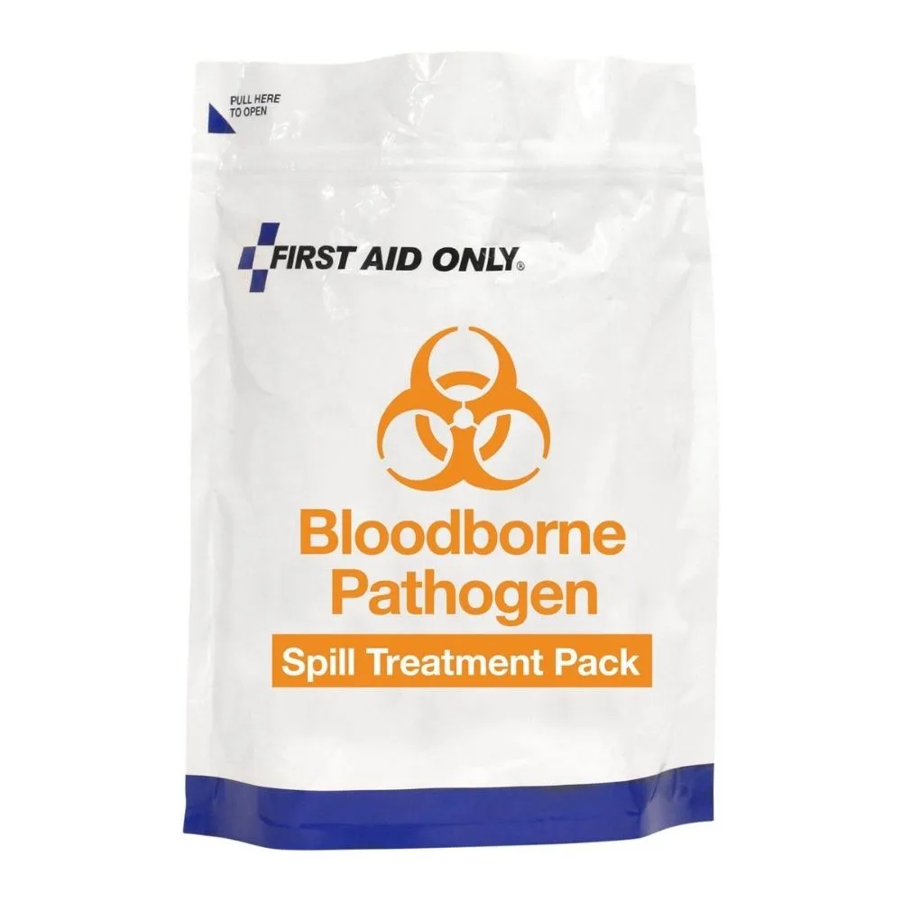First Aid Only 91169 Bloodborne Pathogen Pack Treatment Pack