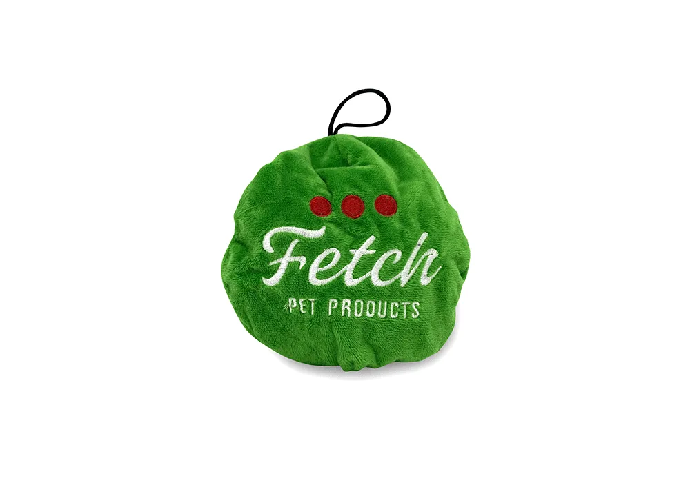 Hatchables Santa: Inside-Out Dog Toy