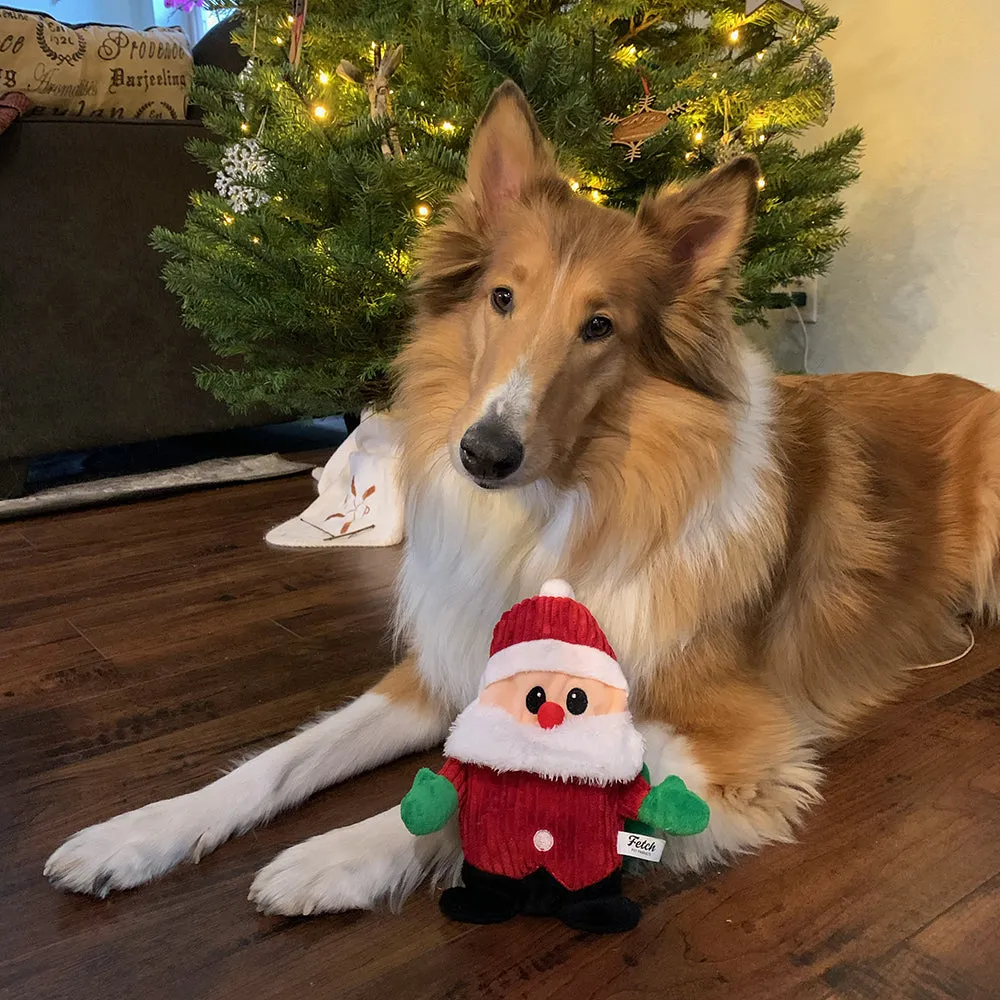 Hatchables Santa: Inside-Out Dog Toy