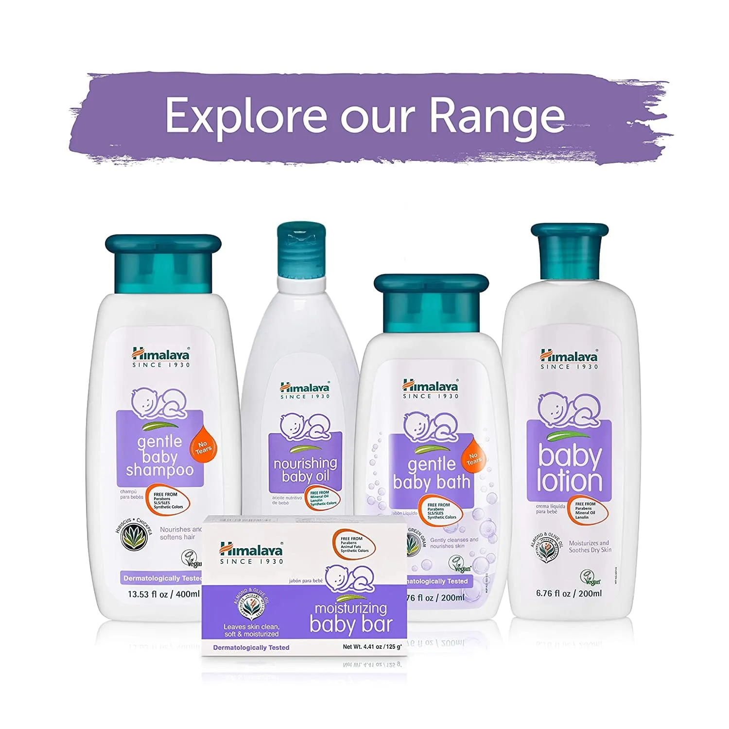 Himalaya Gentle Baby Shampoo for Baby-Soft Hair & Scalp Soothing Moisture, 13.53 oz - 60506950123