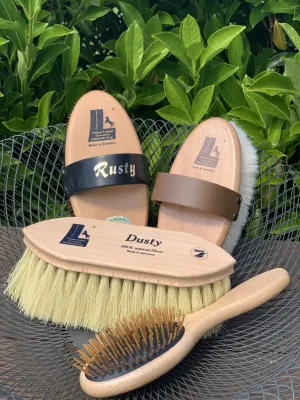 Horse Grooming Brushes Starter Kit (4 brushes) | Leistner
