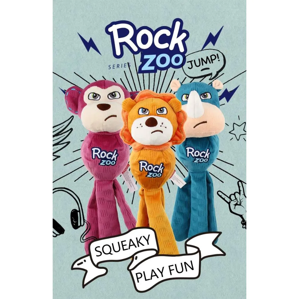KOHE-VERSARY 8% OFF: GiGwi Rock Zoo Tug of War Dog Toy