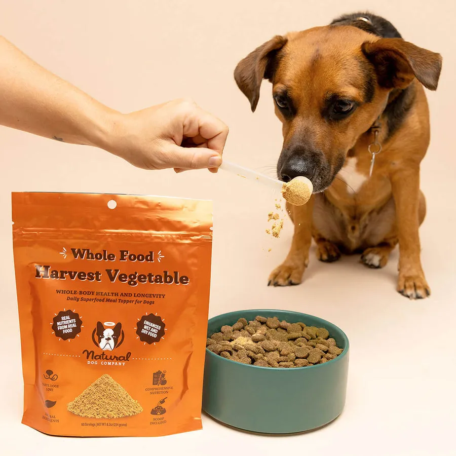 Natural Dog Company Harvest Vegetable Granules Food Topper