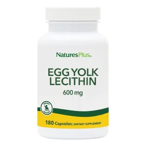 Nature's Plus Egg Yolk Lecithin 180 Veg Caps
