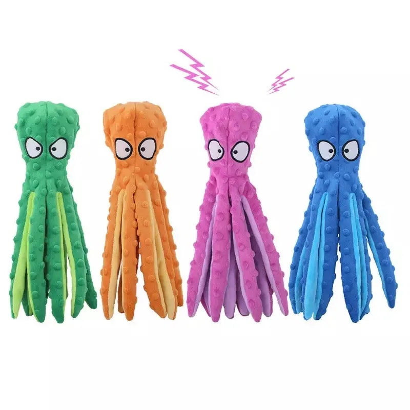 Octopus Multi Sensory Dog Toy