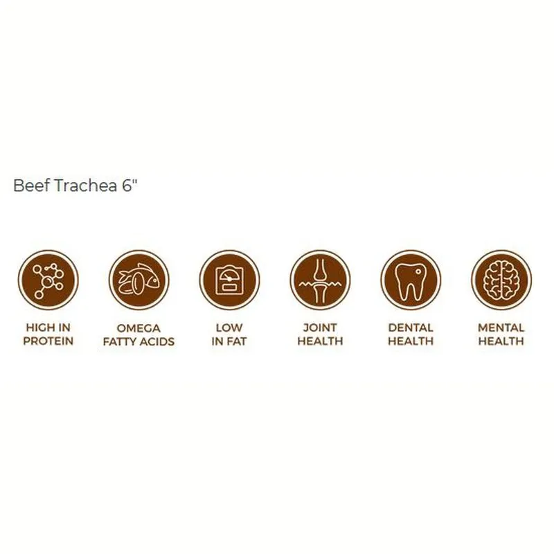 Open Range Beef Trachea 6"