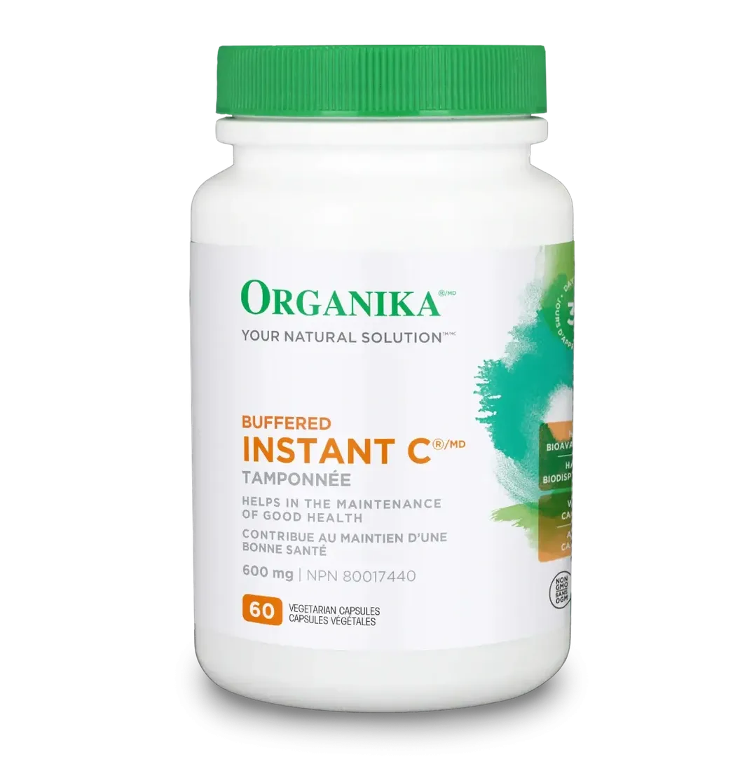 Organika - discontinued buffered instant-c 600mg - 60 vcaps