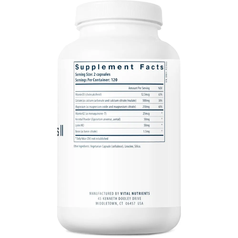 Osteo-Nutrients II 240 caps by Vital Nutrients