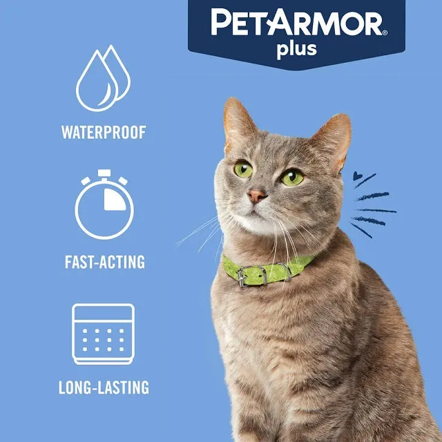 PetArmor Plus Flea & Tick Topical for Cats 3-Pack