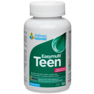 Platinum Naturals Easymulti Teen for Young Women 120 Softgels