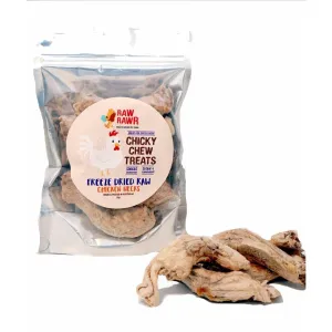 Raw Rawr Chicky Chew Chicken Neck Freeze Dried Cat & Dog Treats 70g