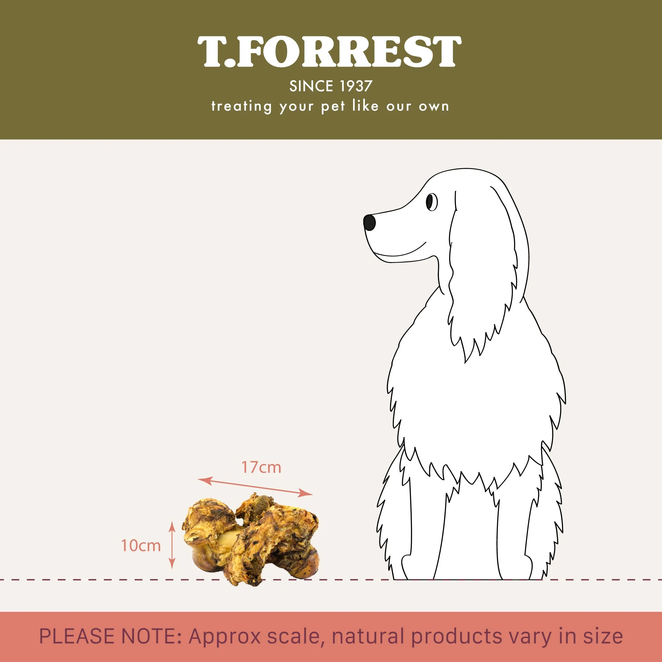 Roasted Knuckle Bone Dog Treats