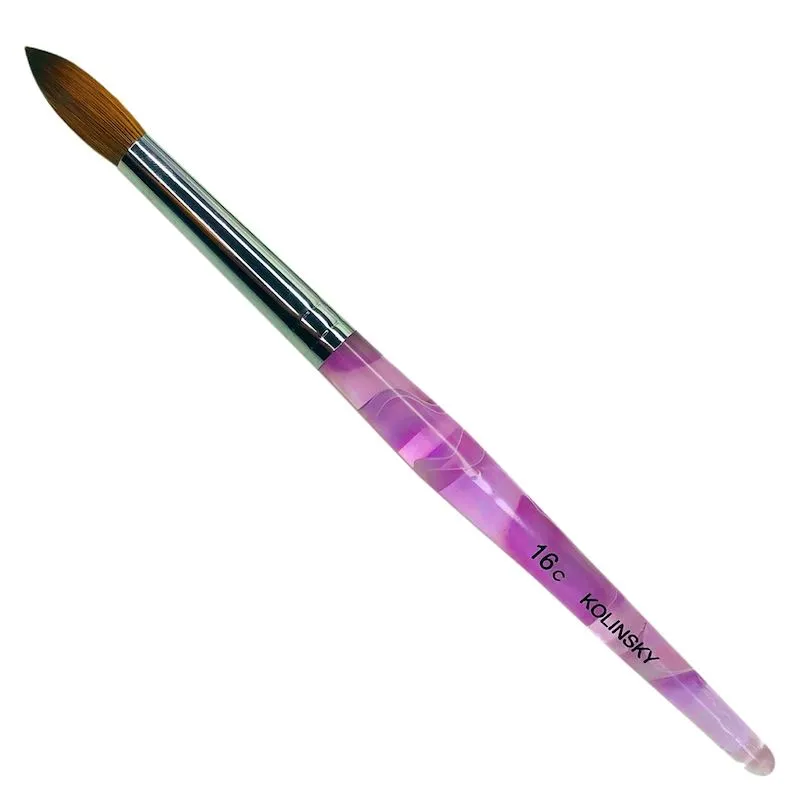 Round Kolinsky Acrylic Brush