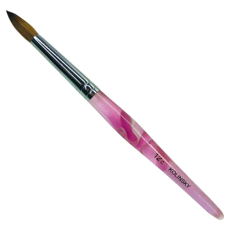 Round Kolinsky Acrylic Brush