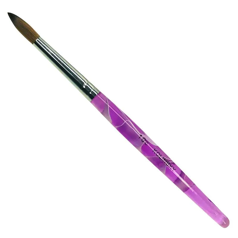 Round Kolinsky Acrylic Brush