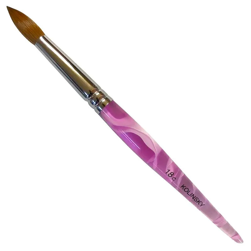 Round Kolinsky Acrylic Brush