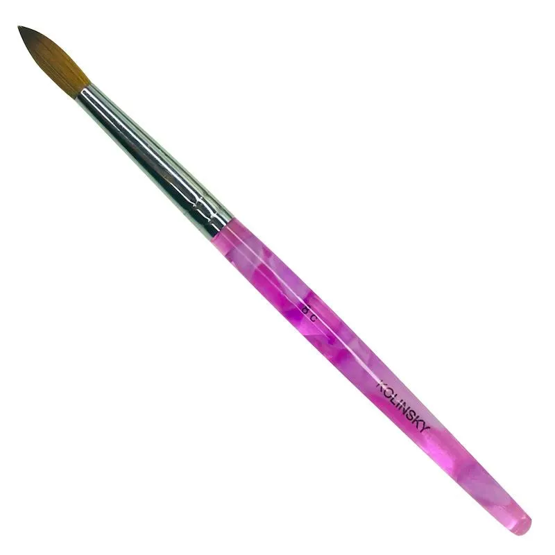 Round Kolinsky Acrylic Brush