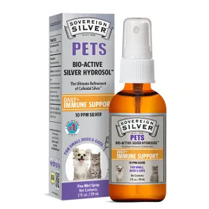 SOVEREIGN SILVER COLLOIDAL SILVER FOR PETS  2oz FINE MIST SPRAY