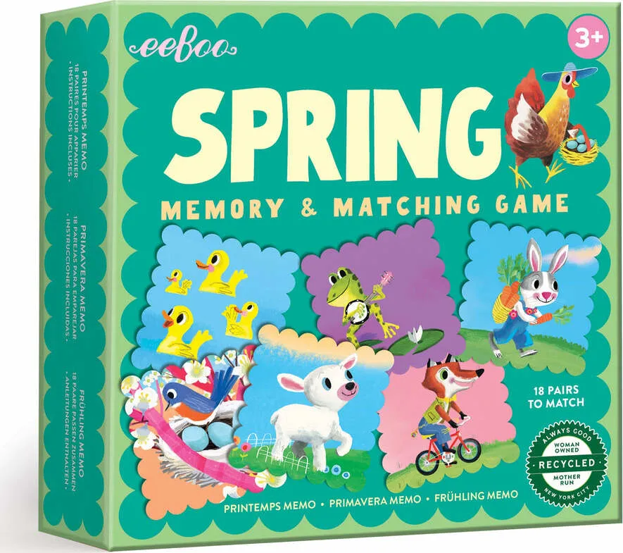 Spring Little Memory & Matching Game