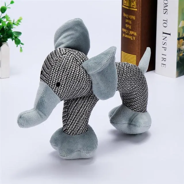 Squeaky Toys - Dog, Monkey & Elephant