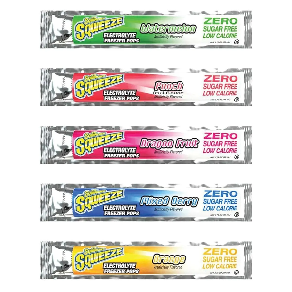 Sqwincher Sqweeze Zero Freezer Pops