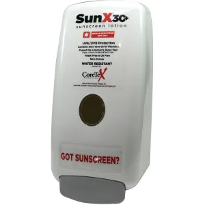 SunX SPF 30  Sunscreen Wall-Mount Dispenser
