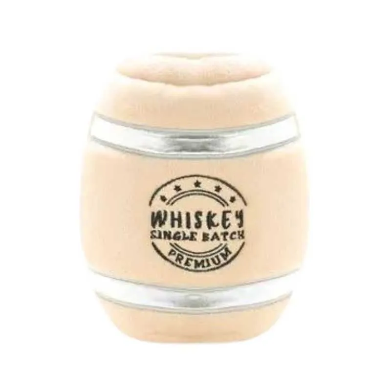 Whisky Barrel Burrow Dog Toy