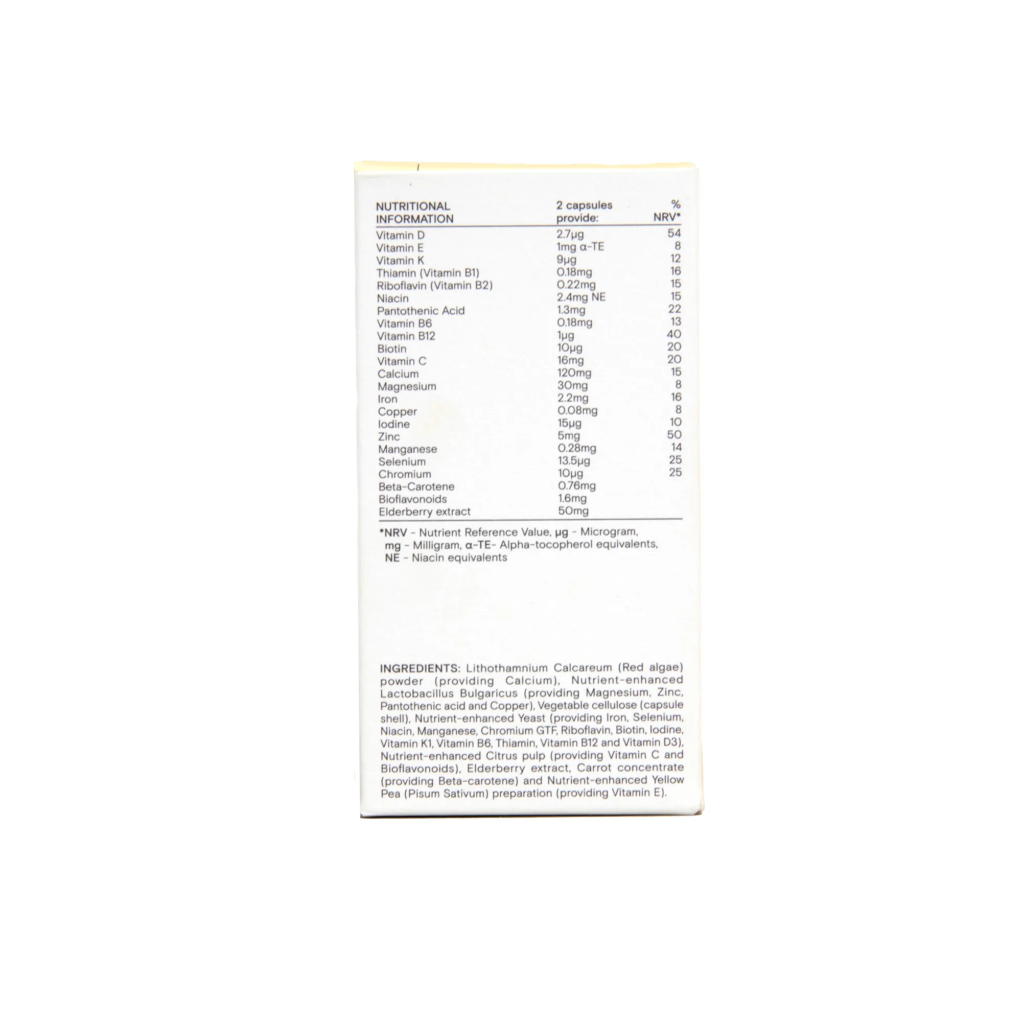 Wild Nutrition Daily Multi Nutrient for children 60 caps