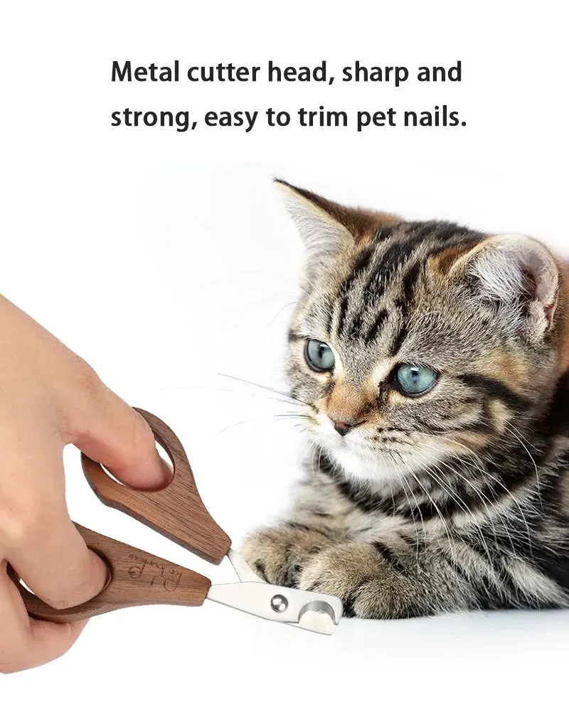 Wood Pet Grooming Kit & Natural Nail Care
